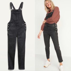 Old Navy O.G. Workwear Black-Wash Jean Overalls
